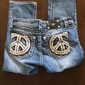 Miss me jeans capris size 27